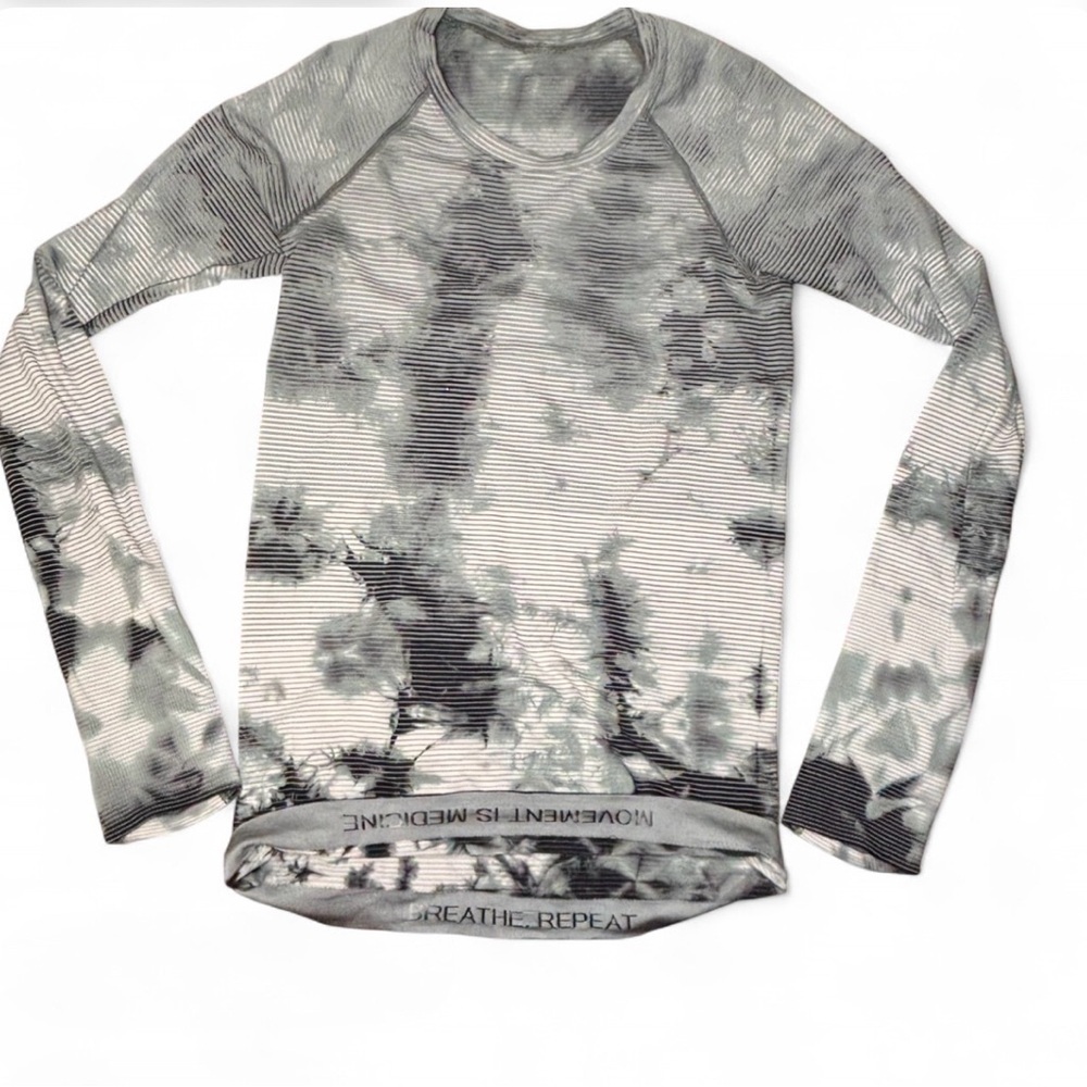 Lululemon Swiftly Tech Long Sleeve 2.0 Shibori Size 4